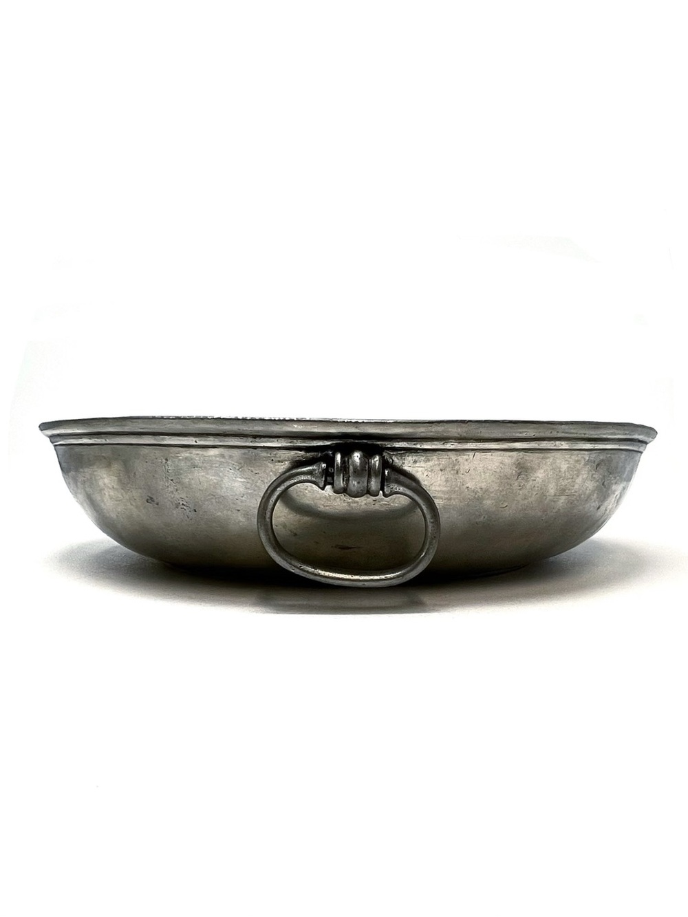 Cosi Tabellini Large ShallowPewter Bowl Fruit Bread Serveware Centerpiece - Picture 7 of 9